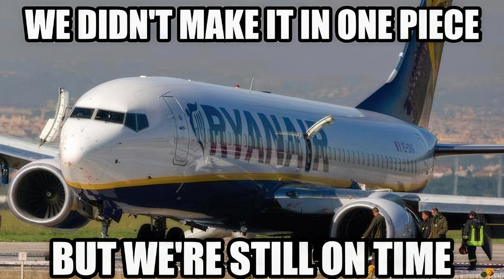 Soft landings are charged extra